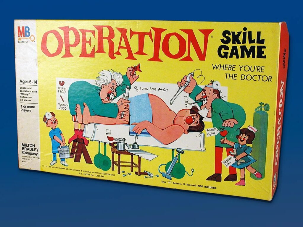 dnd operation board game
