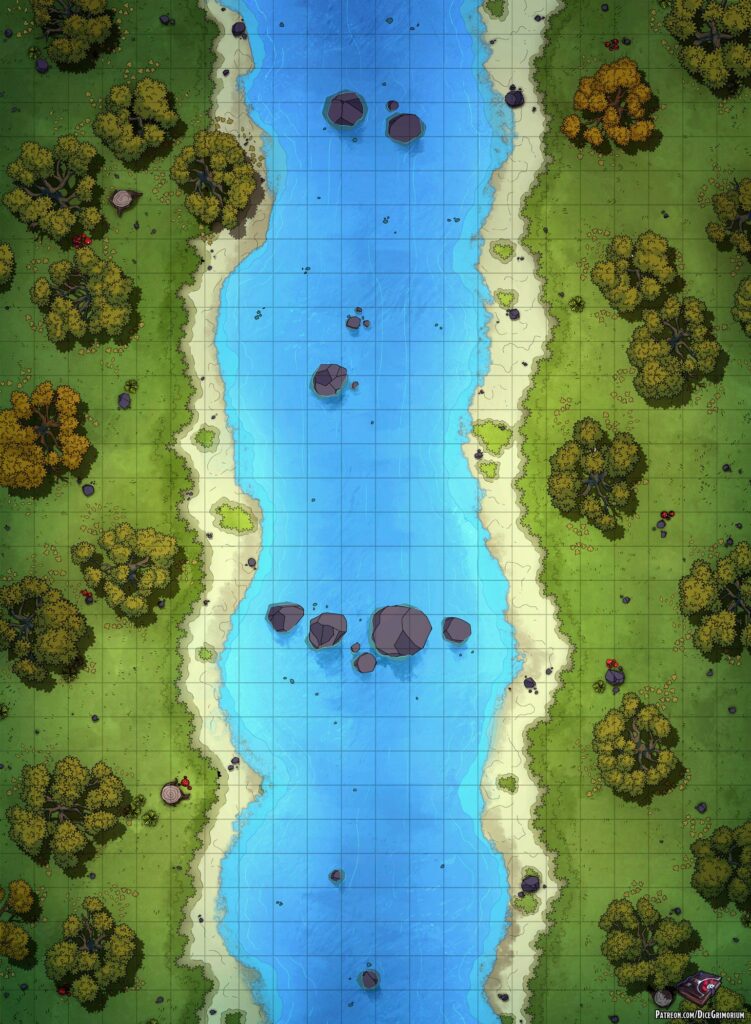 dnd forest river map